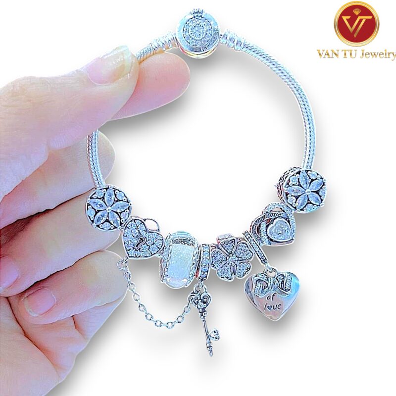 Vòng bạc pandora (Chất liệu bạc S925) 43356