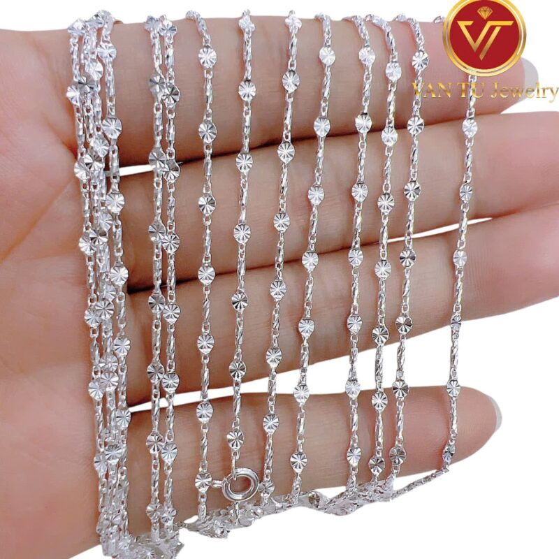 10 kiểu dây bạc ta cho nữ 376263
