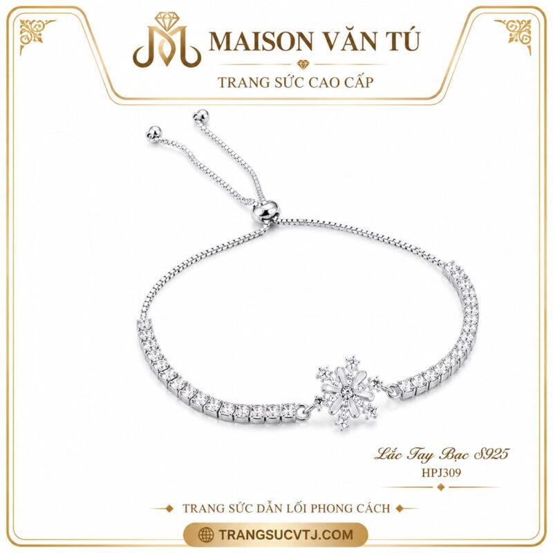 Lắc tay rút bạc ý s925 9972