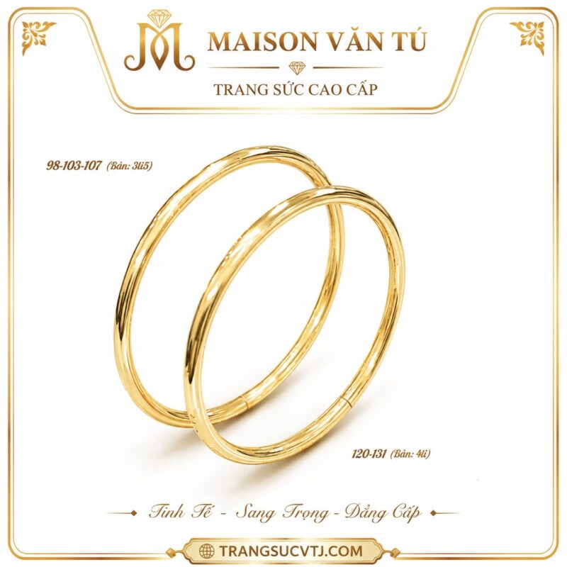 Vòng trơn rỗng vàng 10k {416%}